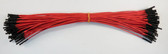Schmartboard Qty. 100 Red 9" Female Jumper Wires (920-0187-01)