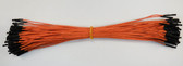 Schmartboard Qty 100 Orange 9" Female Jumper Wires (920-0189-01)