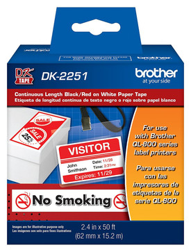 Brother DK-2251 label