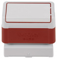 PR3458R Brother Stamp 34x58 mm 1.34x2.27" Red (Box of 6)