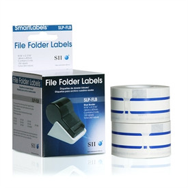 SLP-FLB blue file folder labels