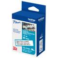TZe-FX251 Black On White Flexible