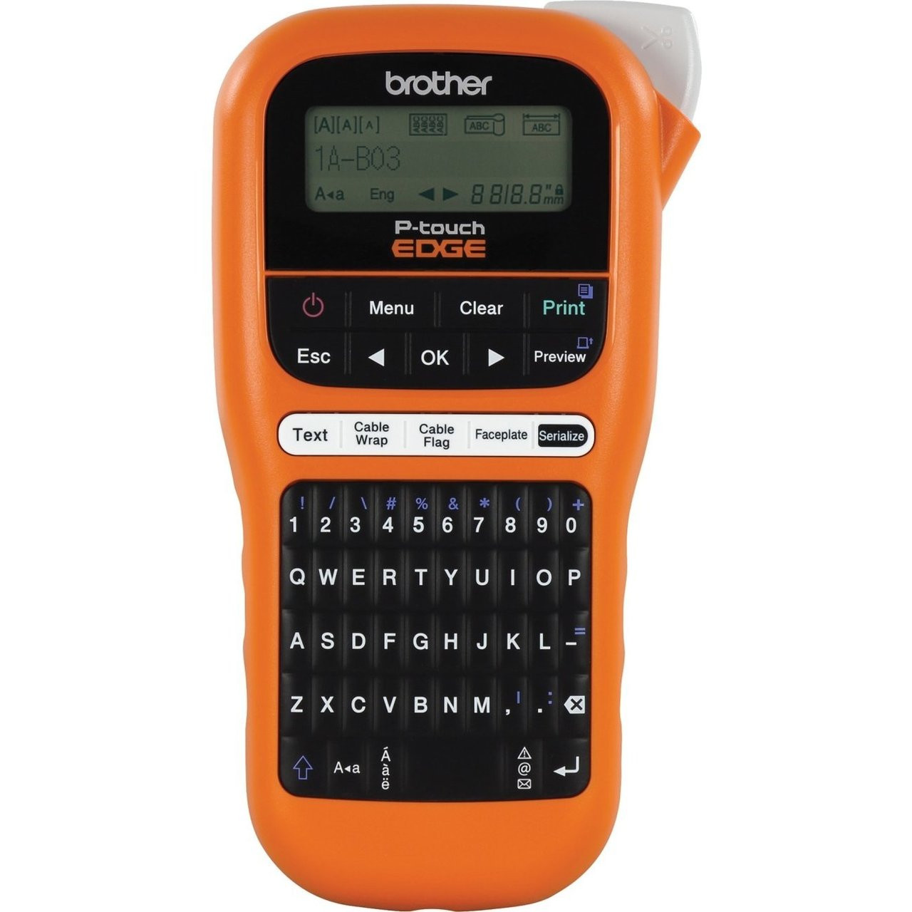 Brother PTE110 Handheld Industrial Ptouch Edge Label Maker