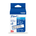 Brother TZe2412PK Black On White P-touch Tape 2-pack