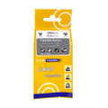 LM Tapes Compatible 18488 IND 1/2 In. White Flexible Nylon Labels for RhinoPro