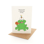 Punny Birthday Frog