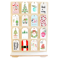 Gift Tag Stand - Sketchy Christmas ** Wholesale Only **