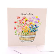 Barrel of Birthday Blooms
