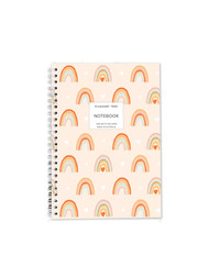 A5 Notebook - Rainbows & Hearts