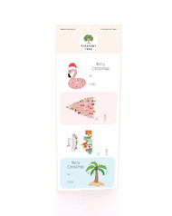 Summer Christmas - Sticky Labels