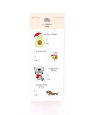 Punny Christmas - Sticky Labels