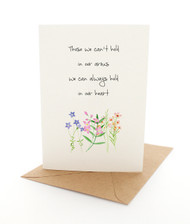Wildflower Sympathy Quote