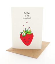 Punny Strawberry Mum