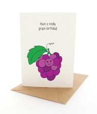 Punny Birthday Grapes