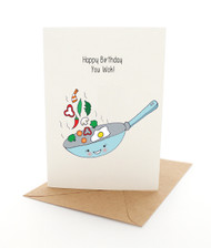 Punny Birthday Wok