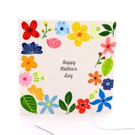 Bright Mother's Day Flower Frame