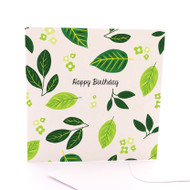 Bright Birthday Leaves