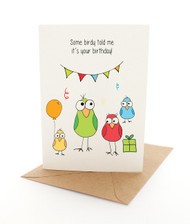 Punny Birthday Birds