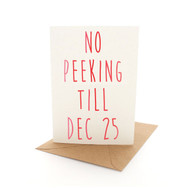 Xmas Letters No Peeking