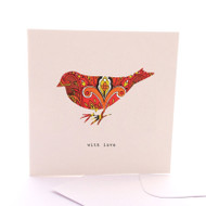 Fabric Bird With Love