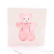 Flat Bear Pink