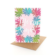 Sunny Xmas - Palms Border