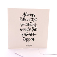 Coco Always Believe Black