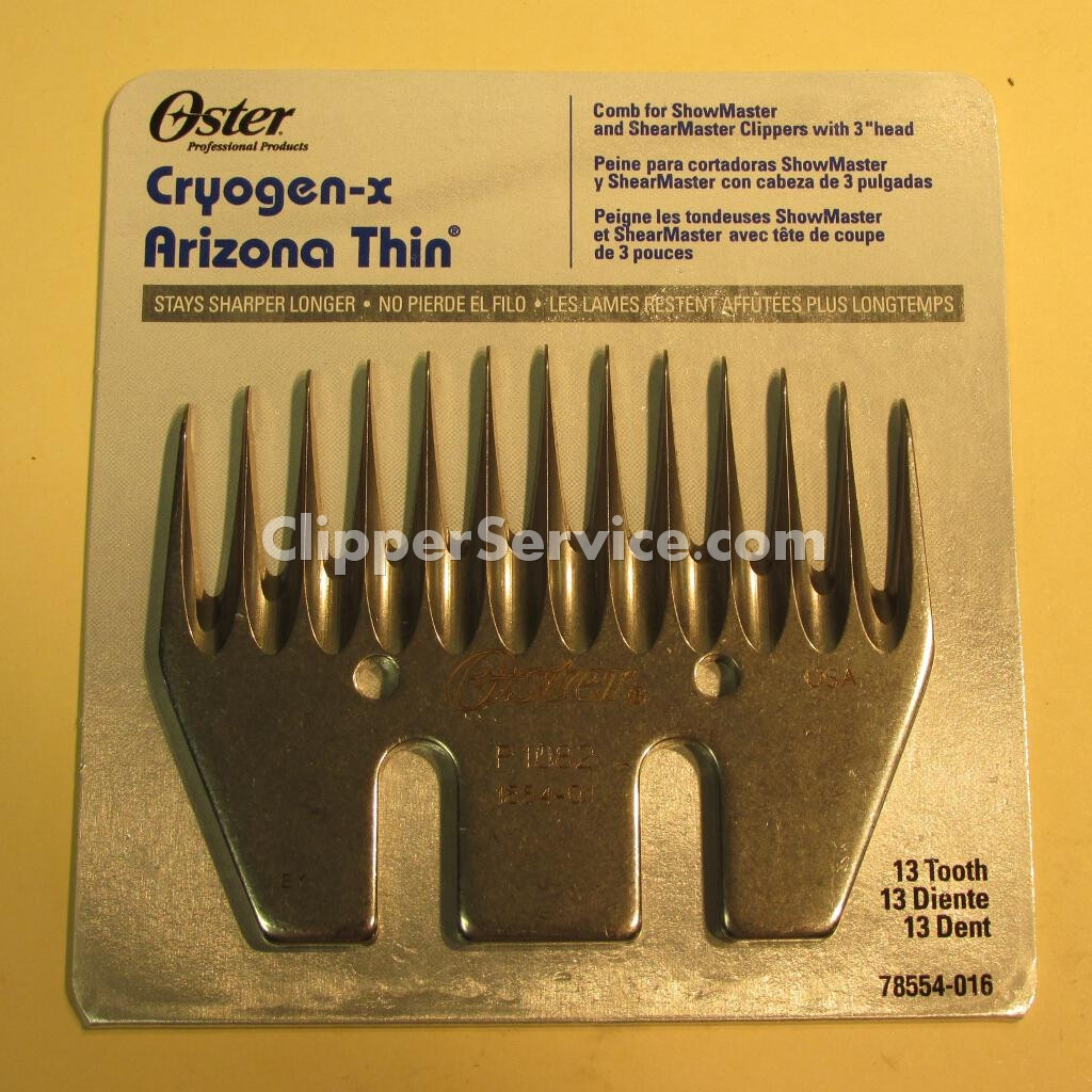 Oster Shearmaster Replacement Blade Thin 13 Toothcomb 