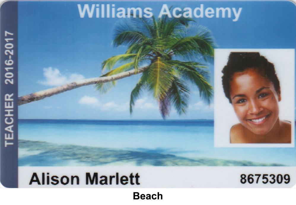 Teacher Photo ID Card