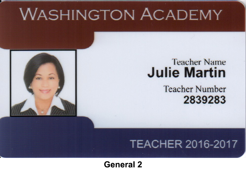 Teacher Photo ID Card