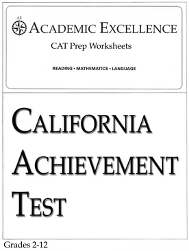 CAT Prep Pack: Grades 2 through 12 - PDF Download