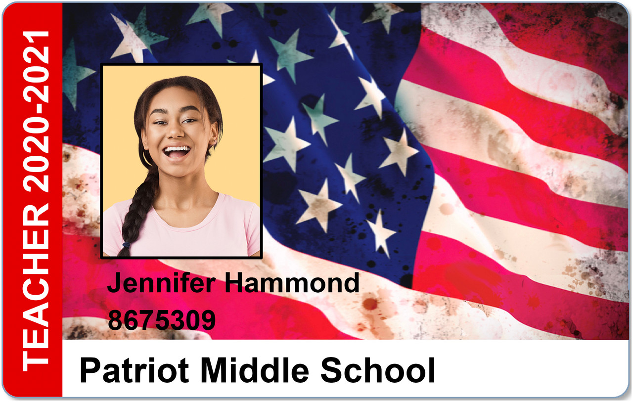 Teacher Photo ID Card