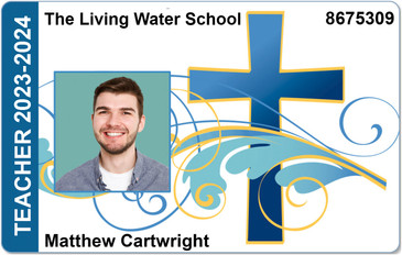 The Living Water Staff ID Card