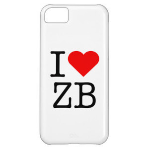 I love ZB iPhone Case