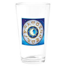 Zodiac Beer Glass