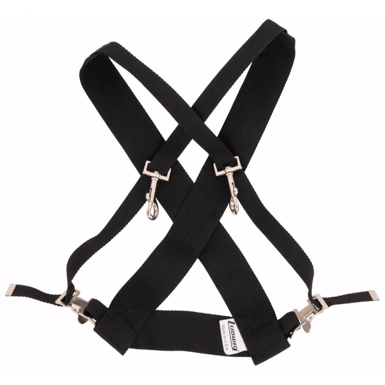 Ludwig LF350 Parade Marching Bass Drum Sling, Black