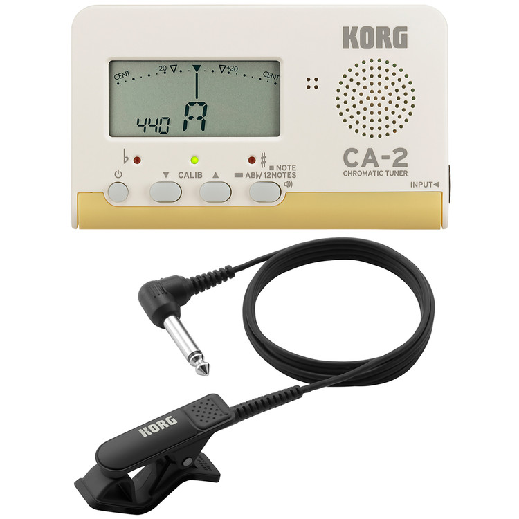 CA2 Instrument Tuner Bundle w/ ClipOn Contact Microphone (CA2KIT)