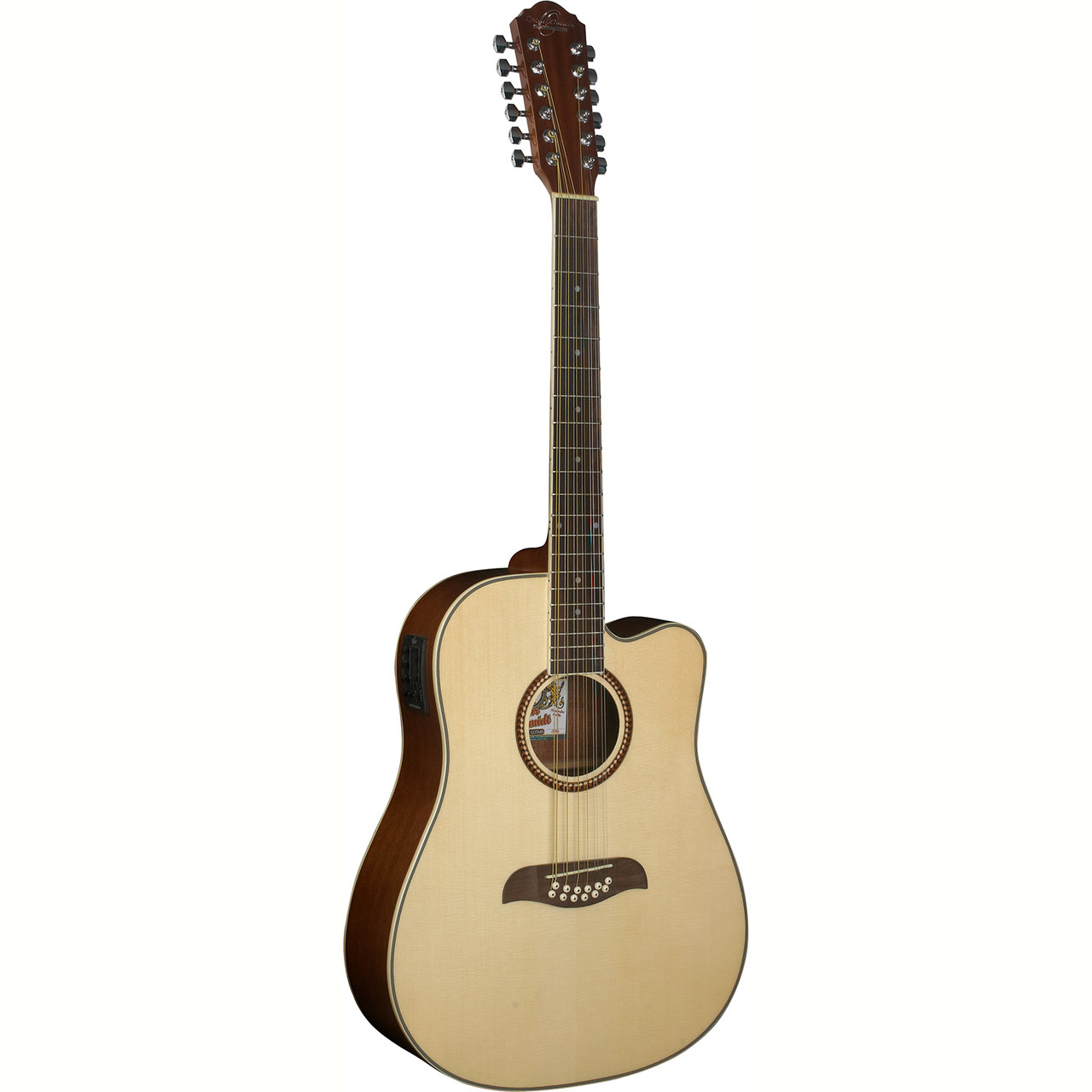 Oscar Schmidt OD312CE 12 String Acoustic Electric Guitar