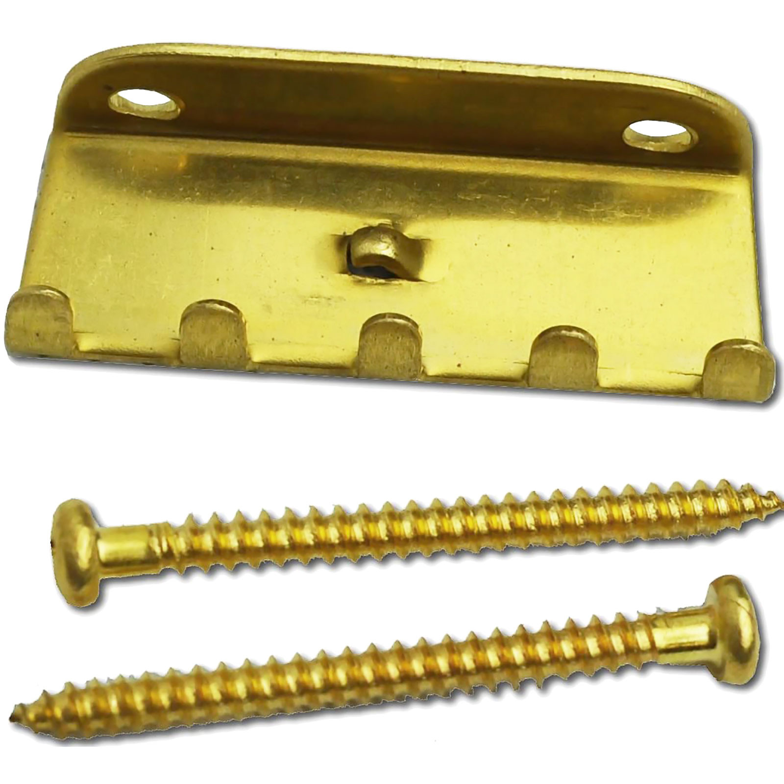 Floyd Rose Brass Tremolo Tension Spring Claw with Screws, FRTCBRASS