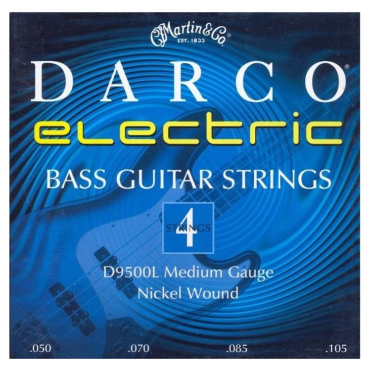 Martin D9500L Darco Long Scale Nickel Wound 4String Electric Bass
