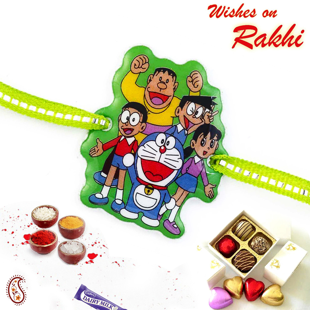 sweet charming doremon family