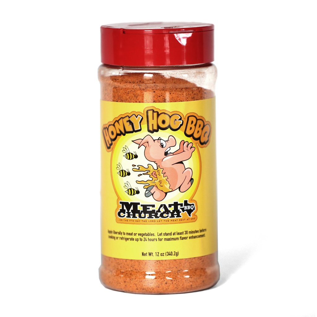 Meat Church Honey Hog BBQ Rub Review (On Smoked Chicken Thighs) 