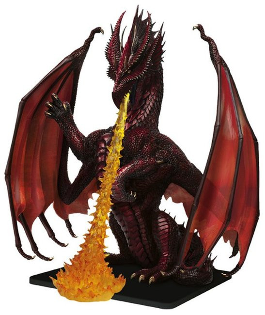Colossal Red Dragon From Dungeons Dragons Icons Beholder The Bargains