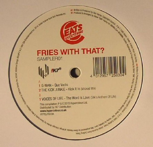 Various Artists - Eats Everything Presents Fries With That? Sampler01 - 12"  Vinyl | Ear Candy Music