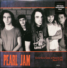 Pearl Jam - Live At Civic Center Pensacola FL March 9th 1994 - 2x LP Vinyl