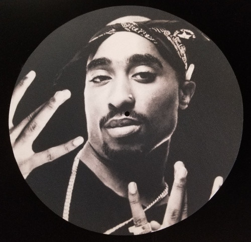 Tupac Shakur - West Coast - Single Slipmat - Ear Candy Music