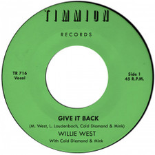 Willie West / Cold Diamond & Mink - Give It Back - 7" Vinyl