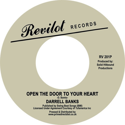 Darrell Banks Open The Door To Your Heart Rsd 7 Vinyl Ear