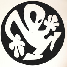 Plastikman - Logo (white on black) - Single Slipmat