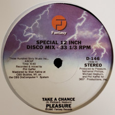 Pleasure - Take A Chance / Glide - 12" Vinyl